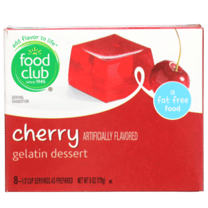 Cherry Gelatin Dessert