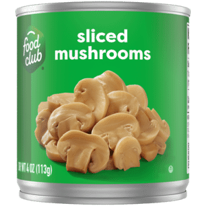 Food Club Sliced Mushrooms 4 oz