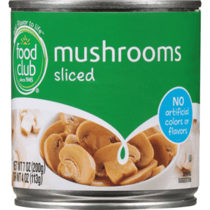 Food Club Sliced Mushrooms 7 oz