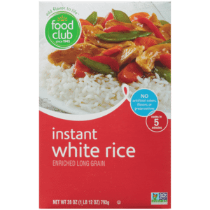 Enriched Long Grain Instant White Rice