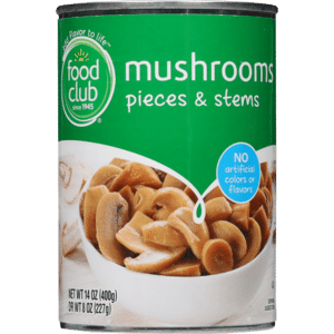 Food Club Pieces & Stems Mushrooms 14 oz
