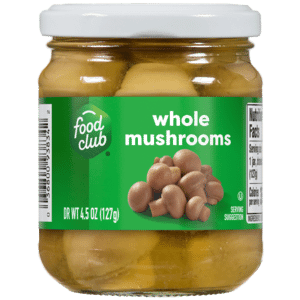Food Club Whole Mushrooms 4.5 oz