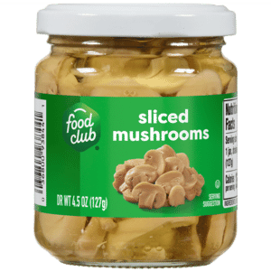 Food Club Sliced Mushrooms 4.5 oz