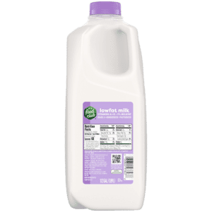 Food Club Lowfat Milk 0.5 gal