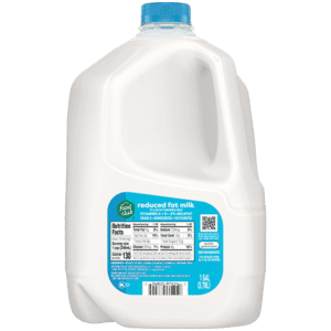 Food Club Reduced Fat Milk 1 gal