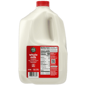 Food Club Whole Milk 1 gal