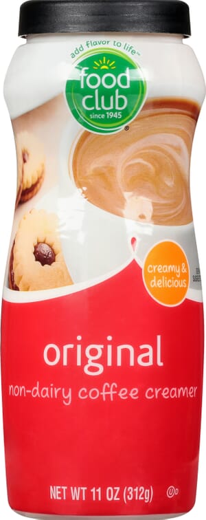 Food Club Non-Dairy Original Coffee Creamer 11 oz