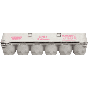 Food Club Jumbo White Eggs 12 ea