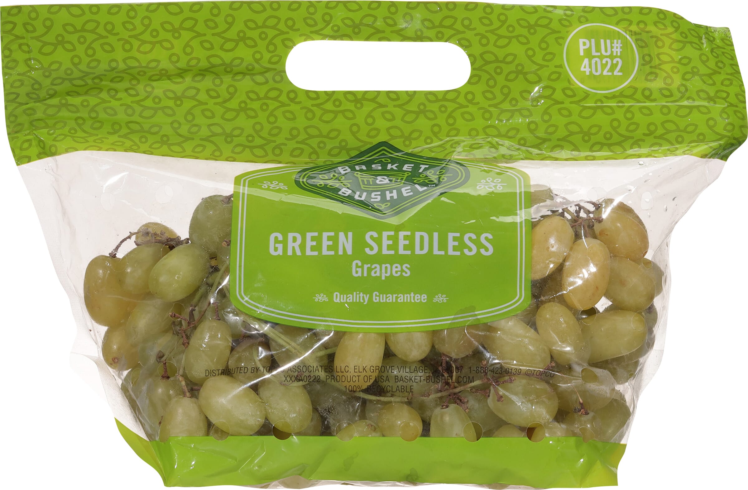 Basket & Bushel Green Seedless Grapes 1 ea – Basket & Bushel
