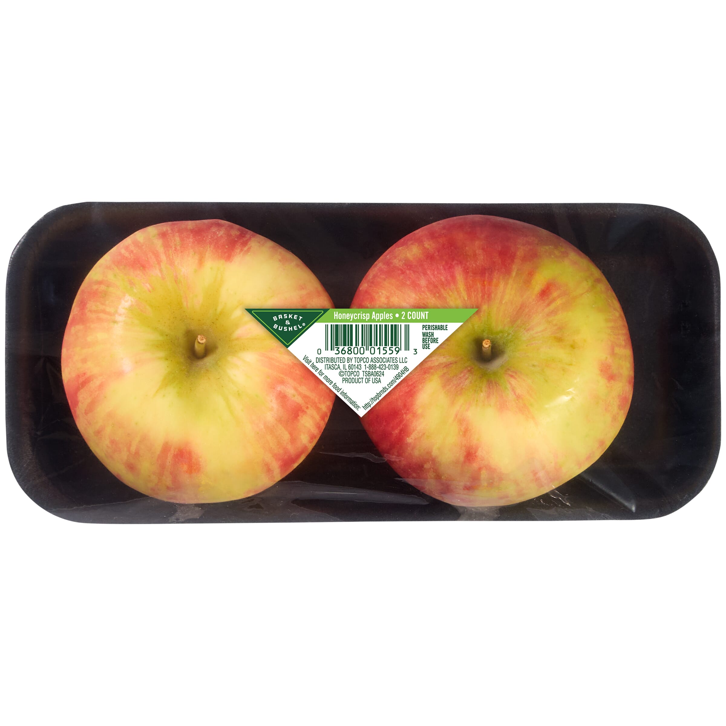 Basket & Bushel Honeycrisp Apples 2 Each – Basket & Bushel