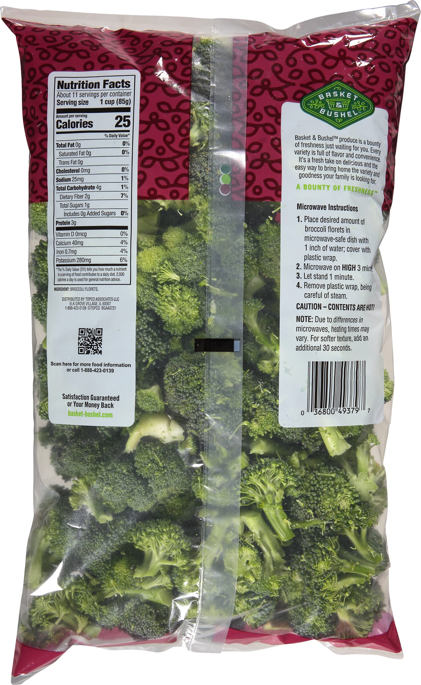 Basket & Bushel Broccoli Florets 32 oz – Basket & Bushel