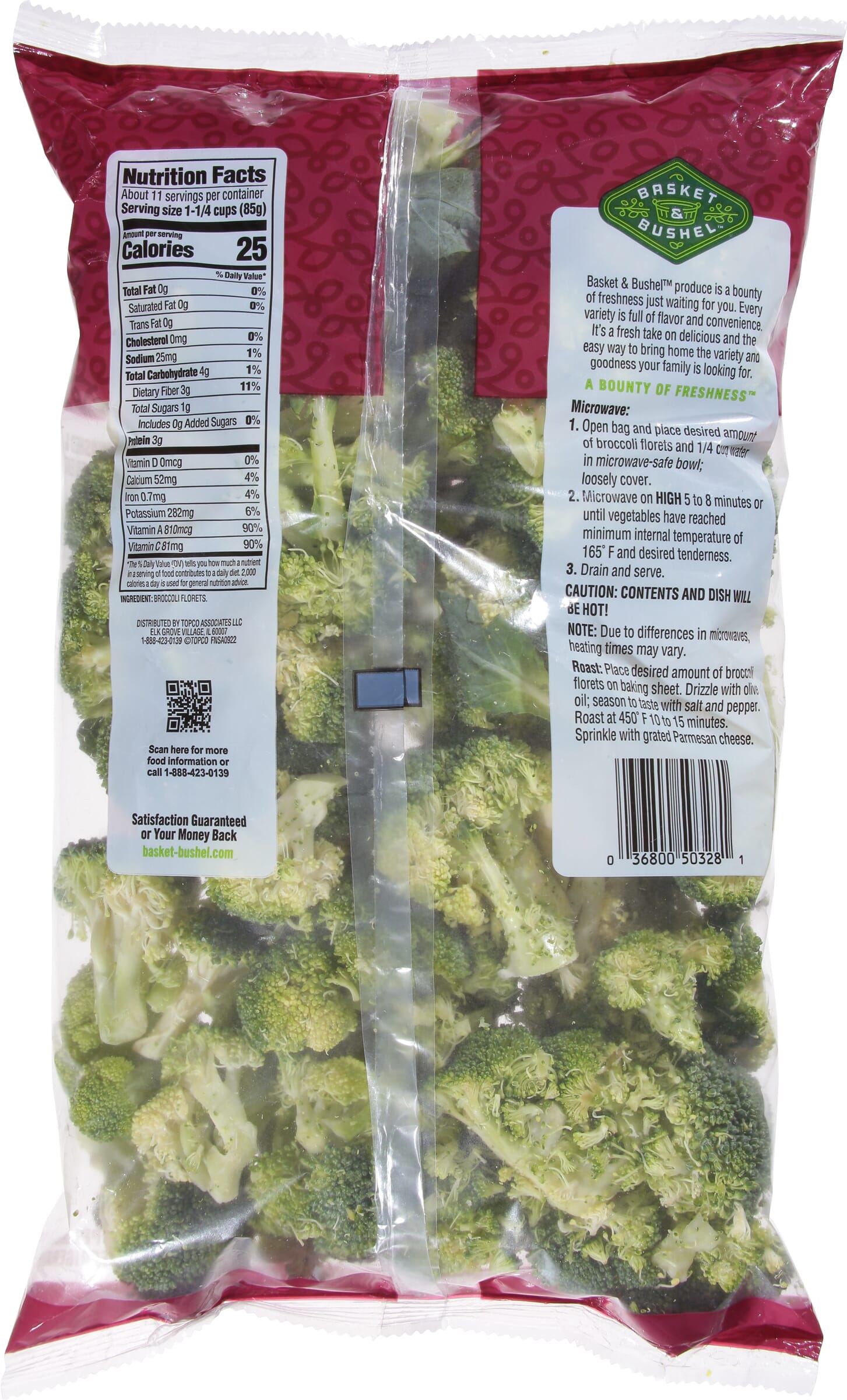 Basket & Bushel Broccoli Florets 32 oz – Basket & Bushel