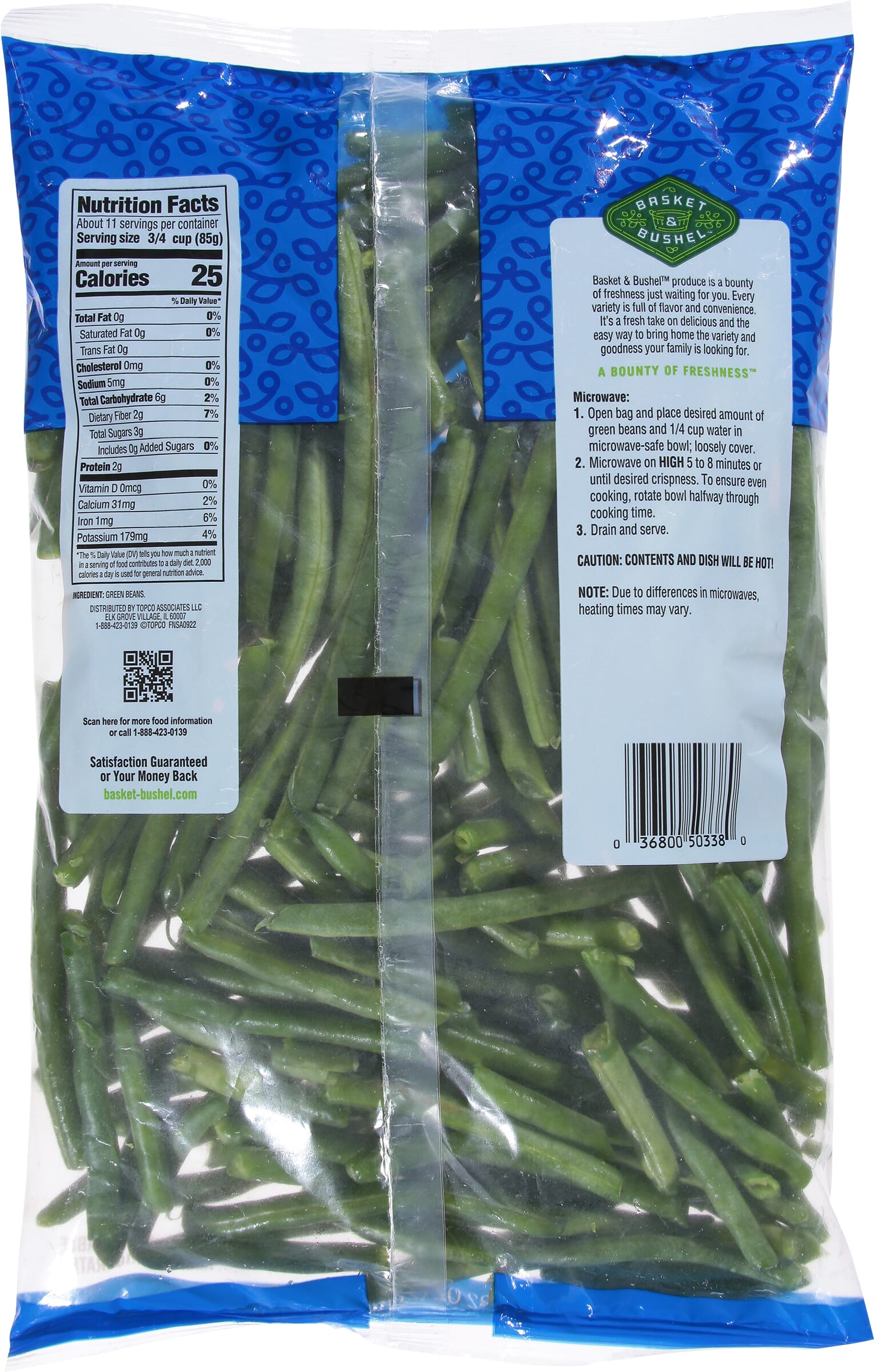 Basket & Bushel Green Beans 32 oz – Basket & Bushel