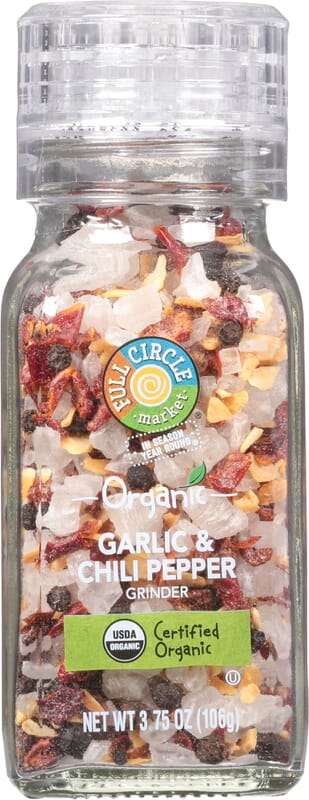 Full Circle Market Organic Garlic Paste 2.8 Oz, Fresh Spices & Herbs