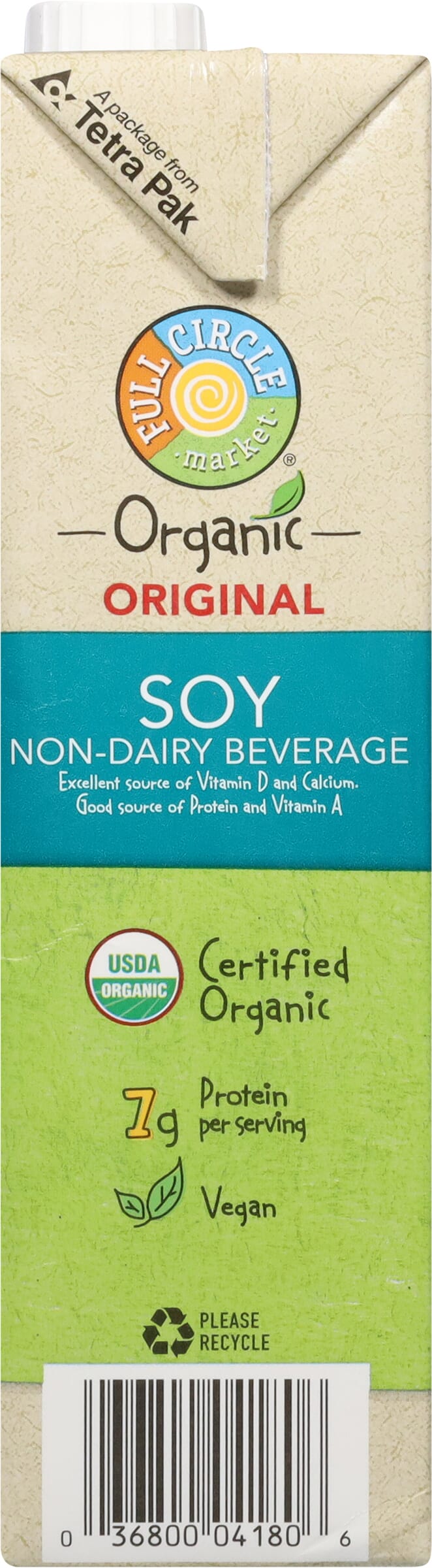 Full Circle Market Organic Soy Original Non-Dairy Beverage 32 fl