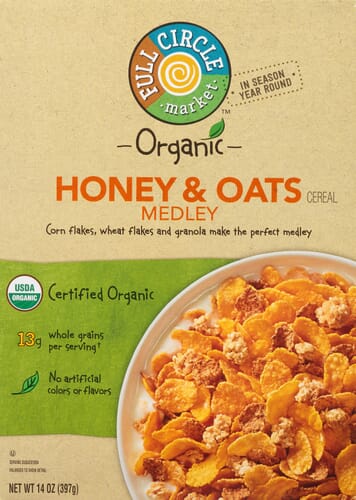 Kroger® Honey Crisp Medley Cereal with Honey Oat Clusters