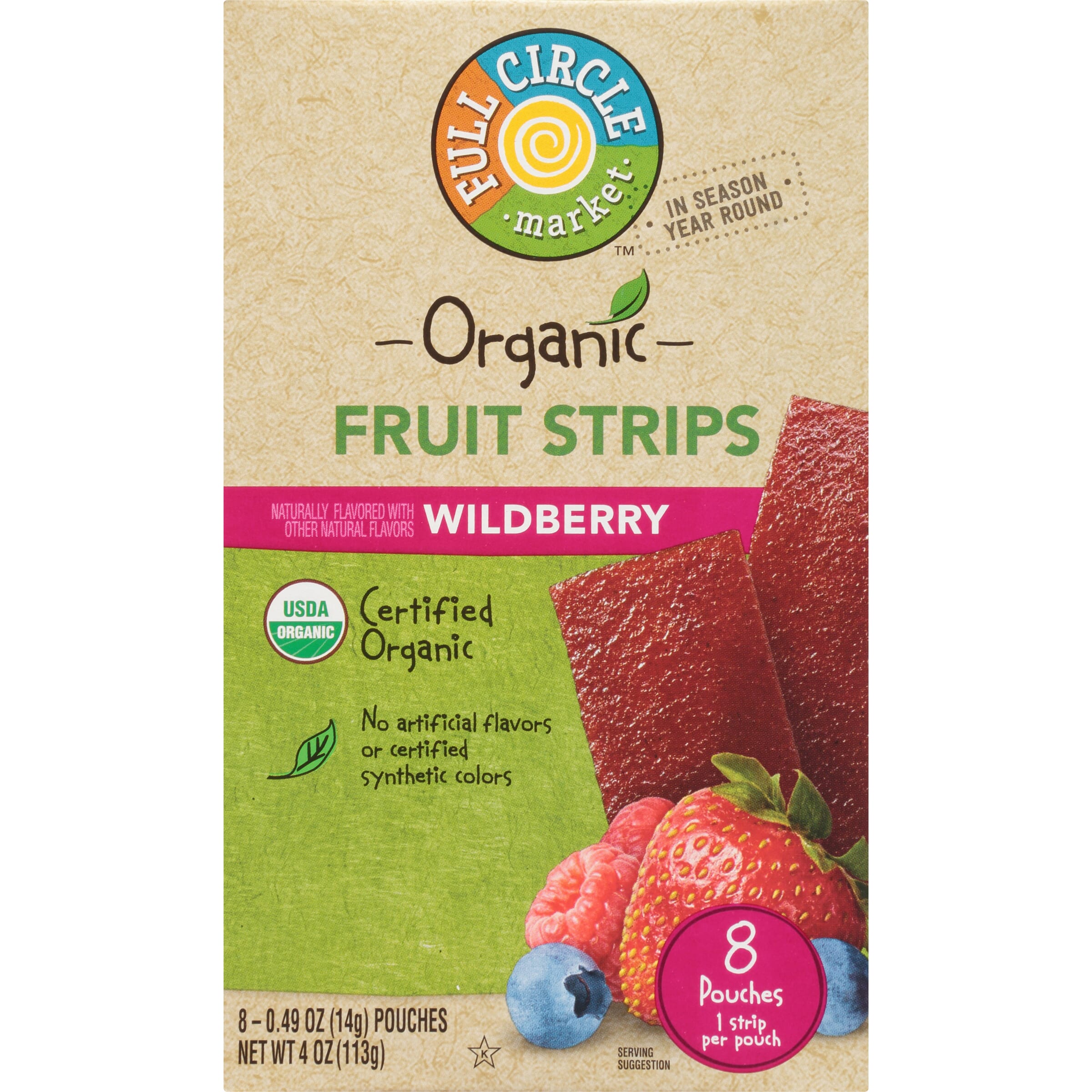Wildberry Fruit Strips – Full Circle Market