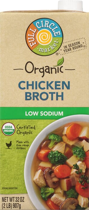 Field Day Organic Chicken Broth, Low Sodium
