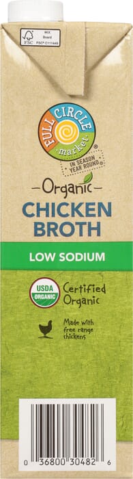 FIELD DAY Organic Low-Sodium Chicken Broth 1qt. - Elm City Market