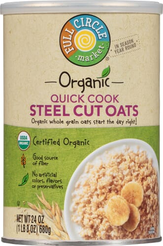 Better Oats® Organic Whole Grain Steel Cut Oats, 30 oz - Metro Market