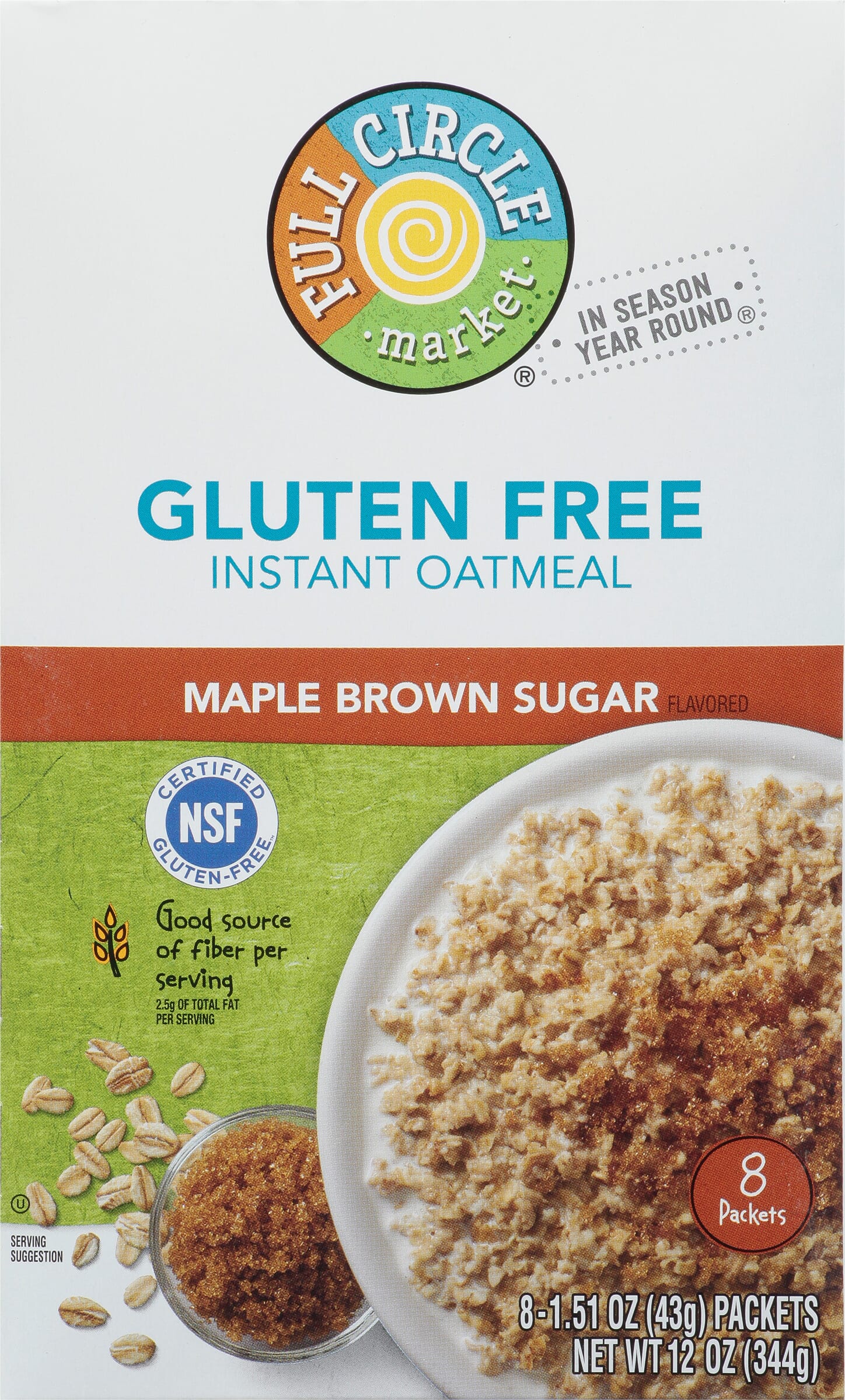 Full circle oatmeal 2025 reg quick 32