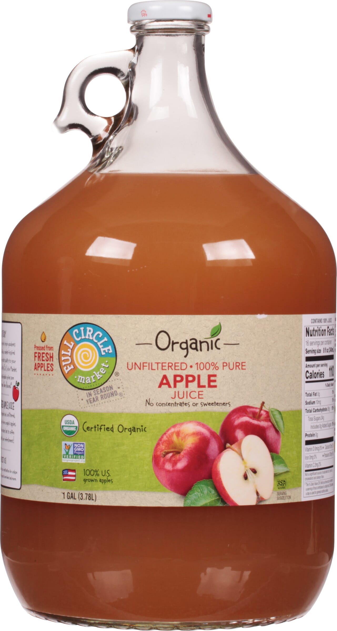 Unfiltered cheap apple juice