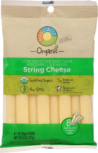 Light Low-moisture Part-skim Mozzarella String Cheese - 12oz/12ct - Good &  Gather™ : Target