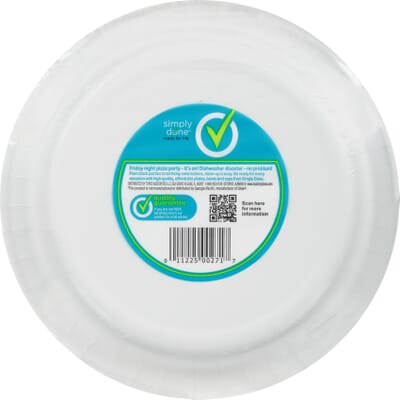 Simply Done Paper Plates, Designer, 6.8 Inch