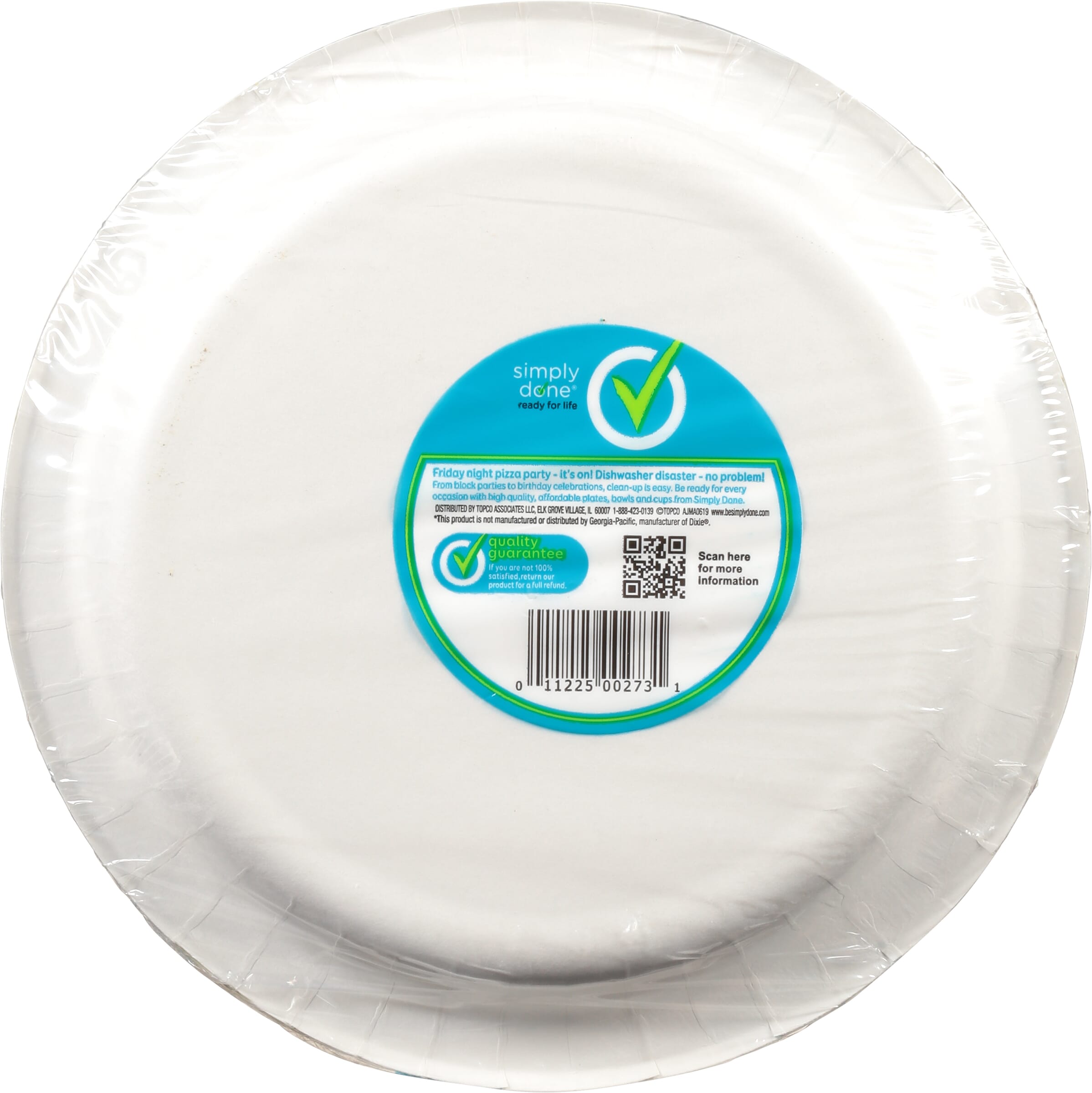 Designer paper clearance plates