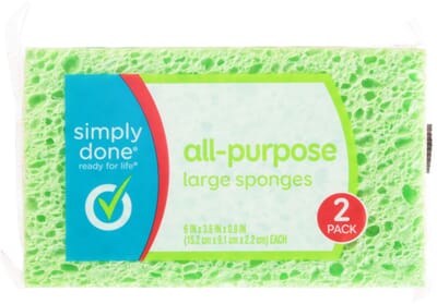 Simply Done All-Purpose Sponges Large 2 Pack – Simply Done