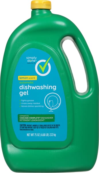 Automatic Dishwashing Gel, Lemon, 75 oz Bottle Automatic Dishwashing Gel, Lemon, 75 oz Bottle