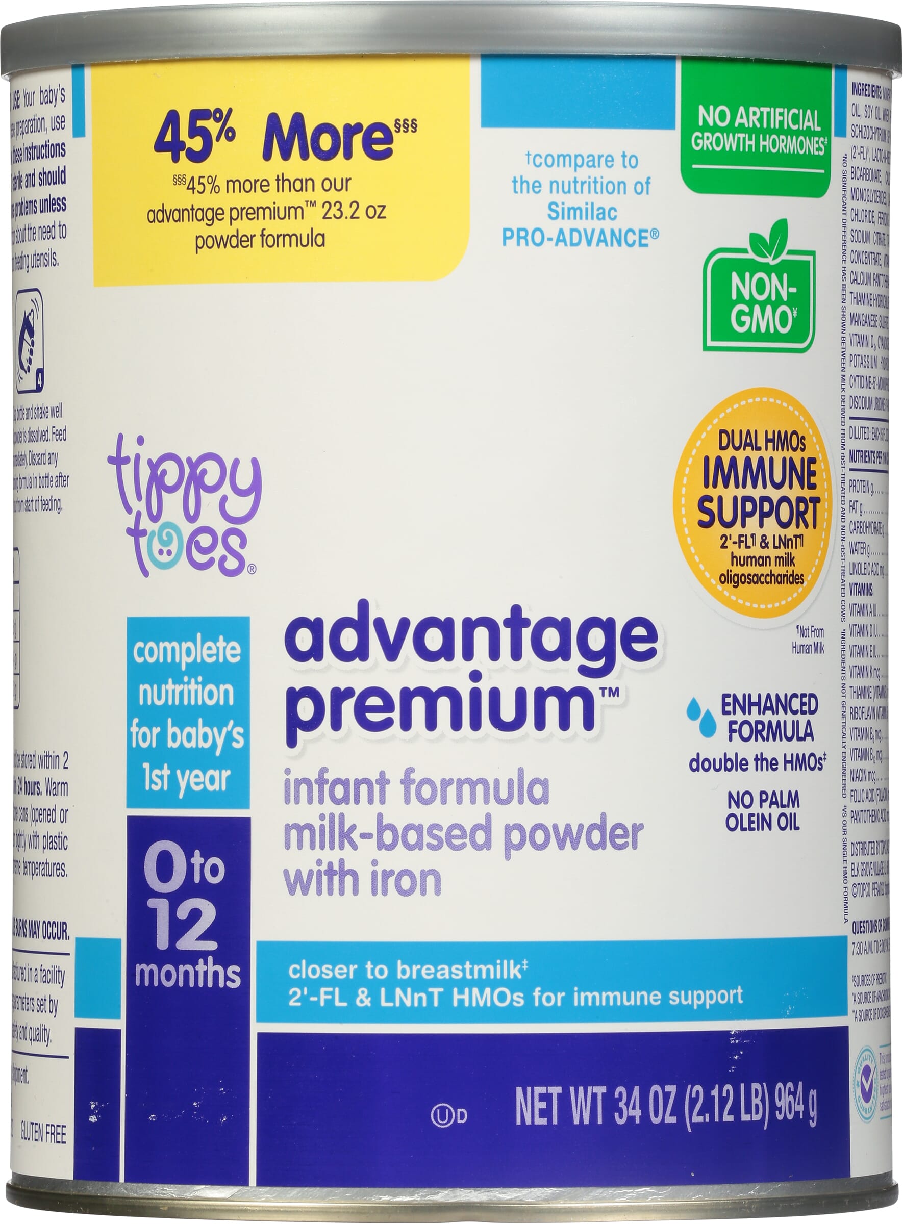 Tippy toes organic formula hot sale