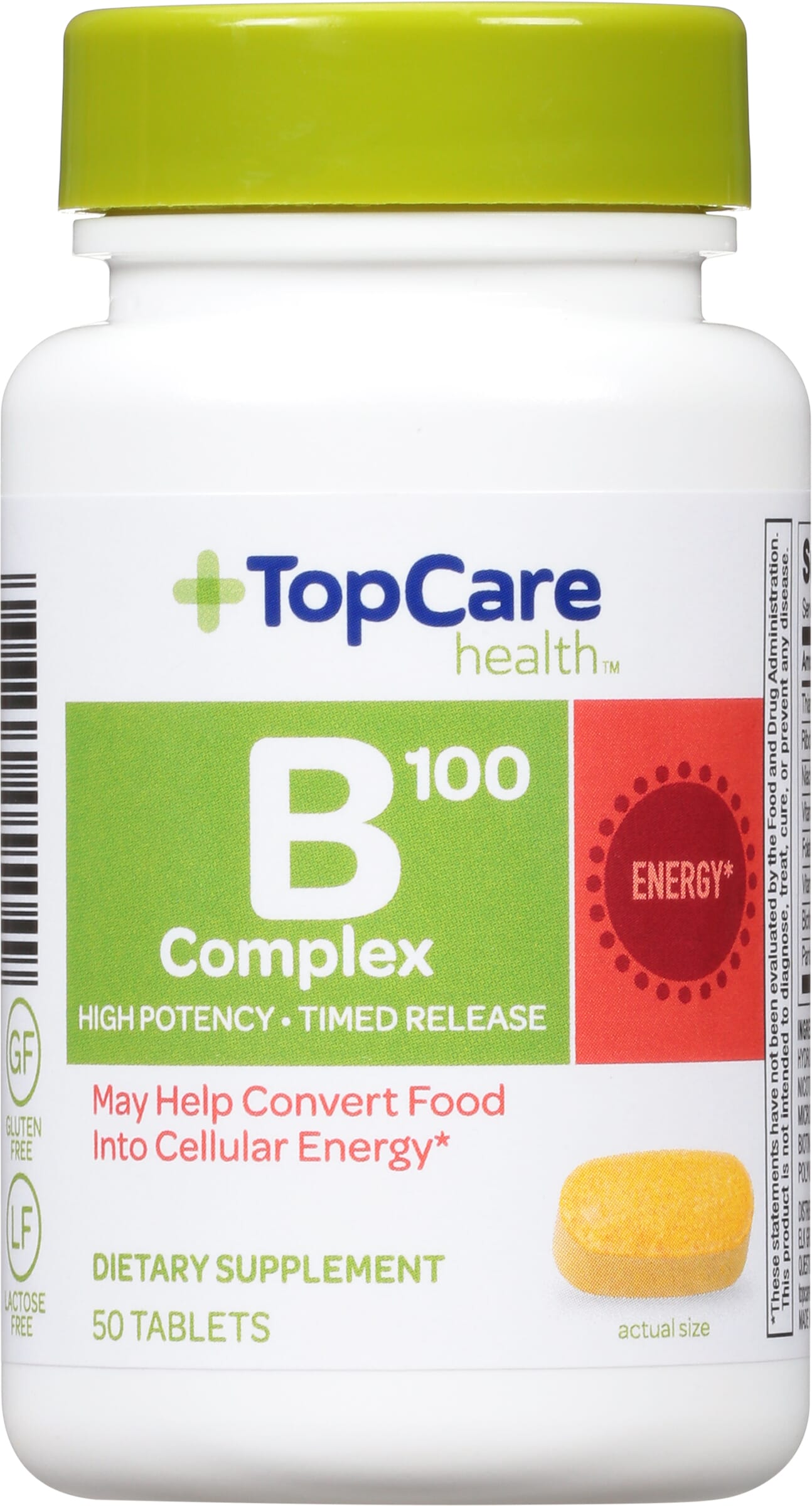 TopCare Health B100 Complex 50 Tablets