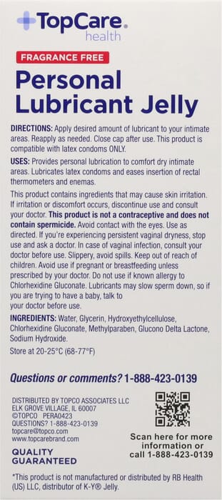 personal lubricant ingredients Wholesale K-Y Jelly Personal Lubricant main image 1