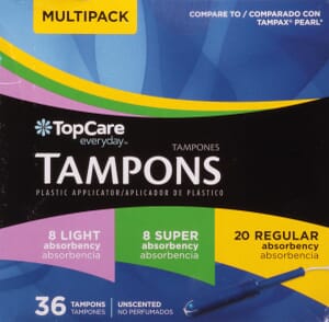 Tampax Tampons, Super Absorbency, Unscented 20 Ea