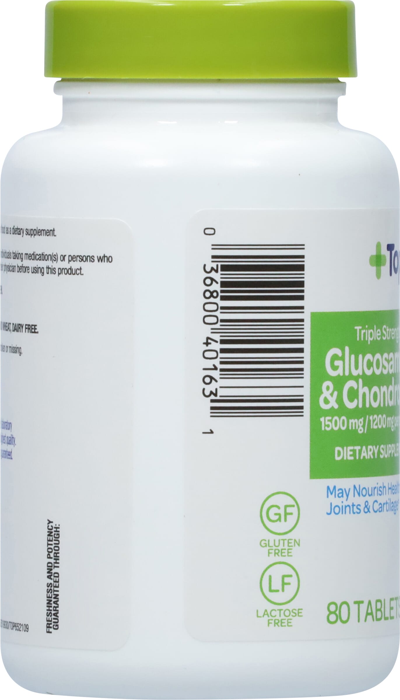 TopCare Health Triple Strength Glucosamine & Chondroitin 80