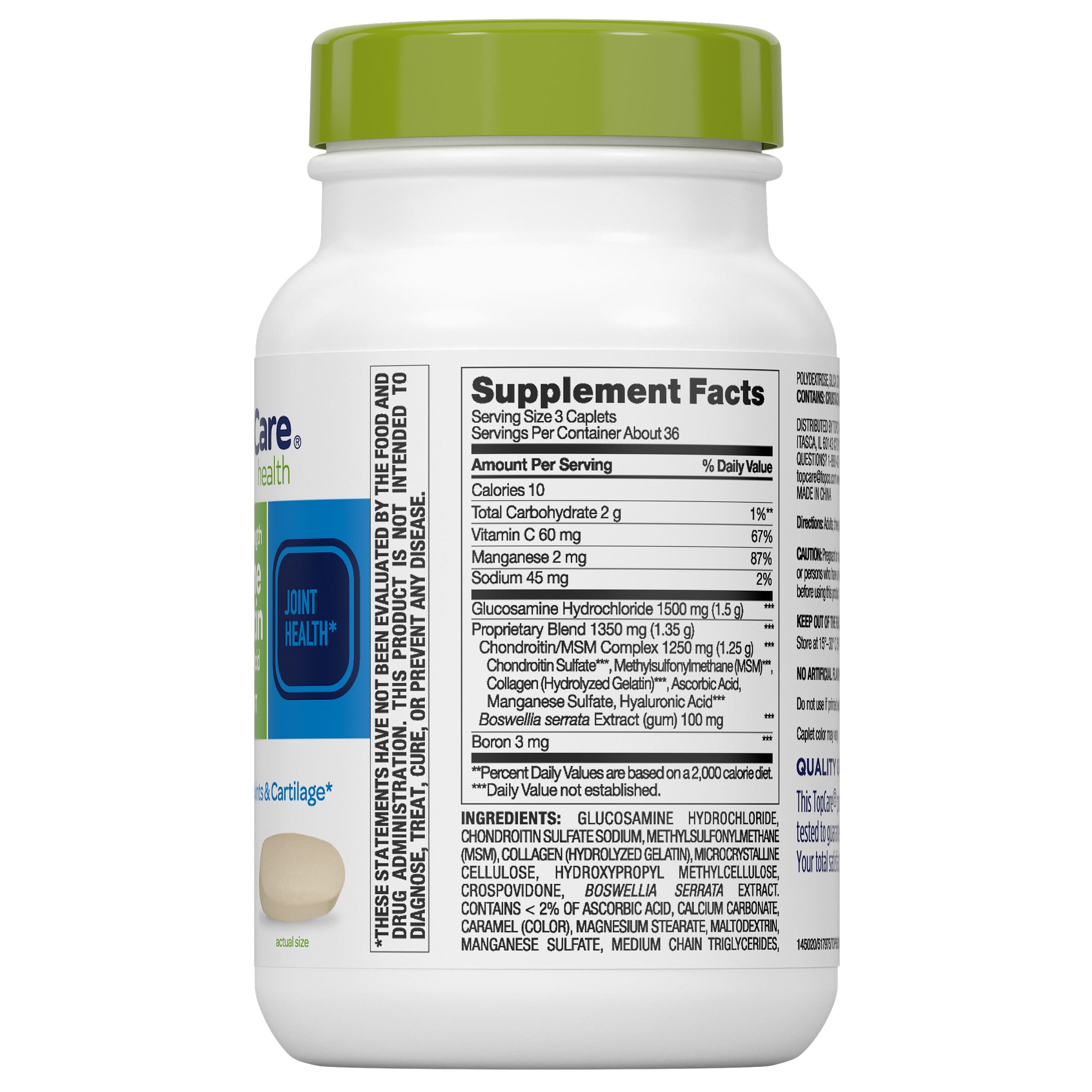 TopCare Health Advanced Double Strength Glucosamine