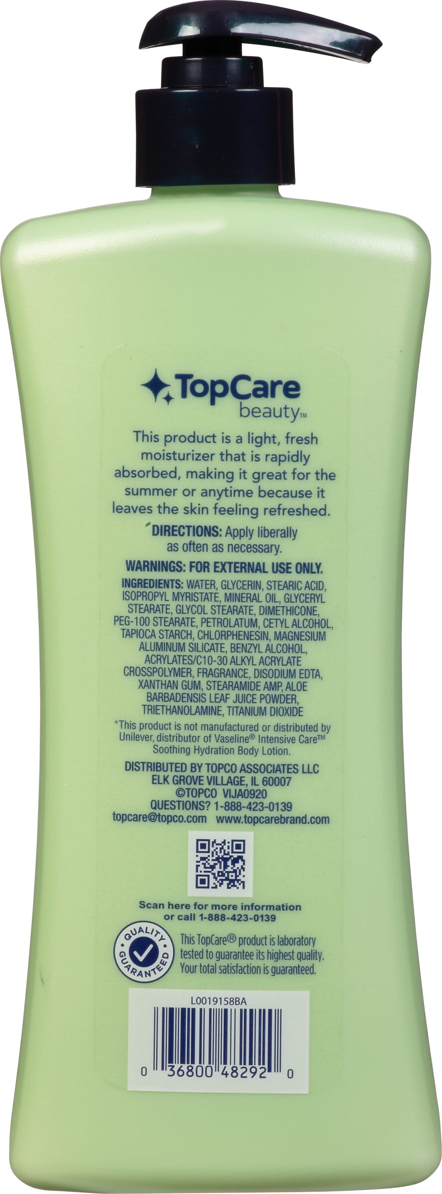 Body Lotion | TopCare Beauty Cooling Hydration Body Lotion