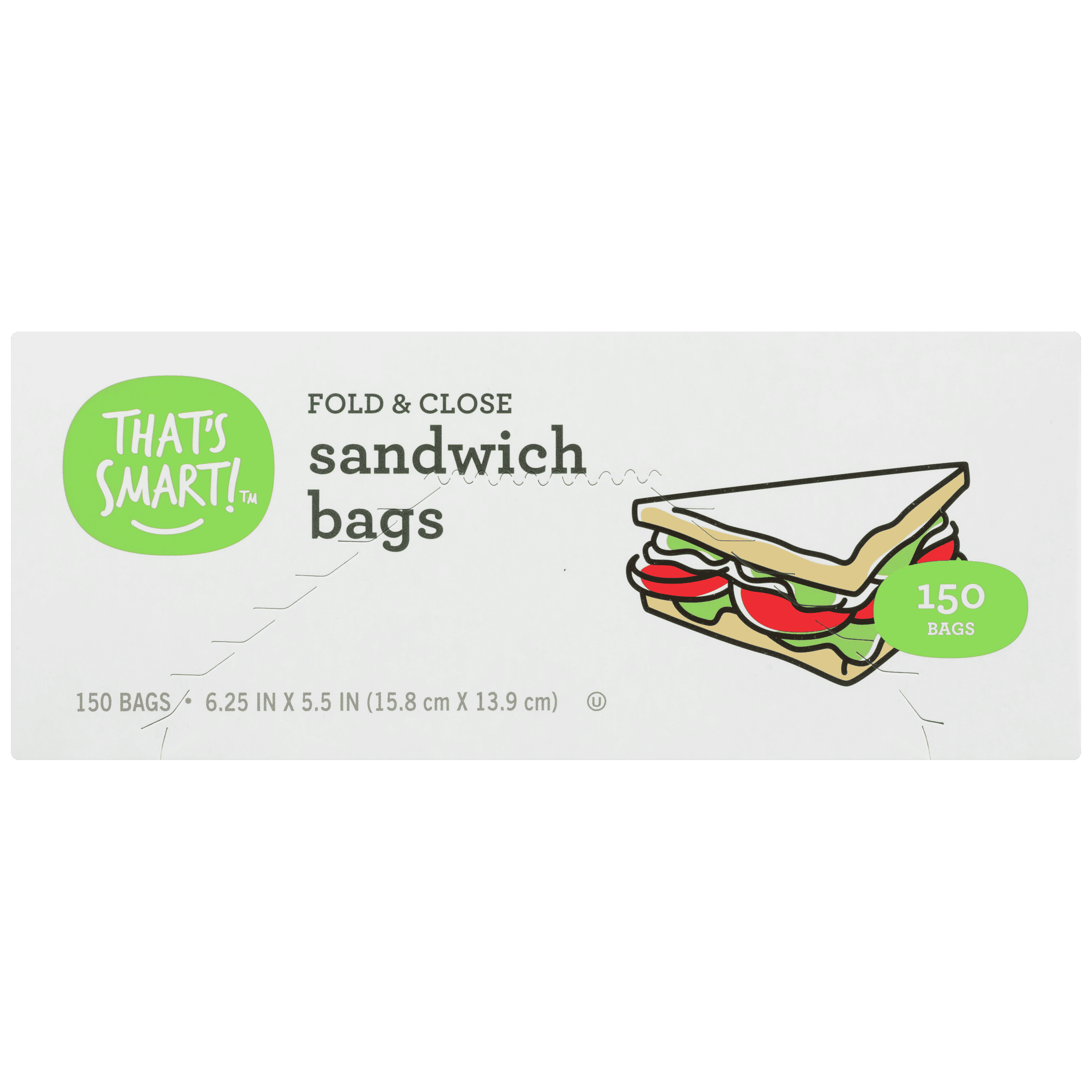 sandwich gap COLLECTIONS まとめ　まとめ2 Fold & Close Sandwich Bags – That's Smart!