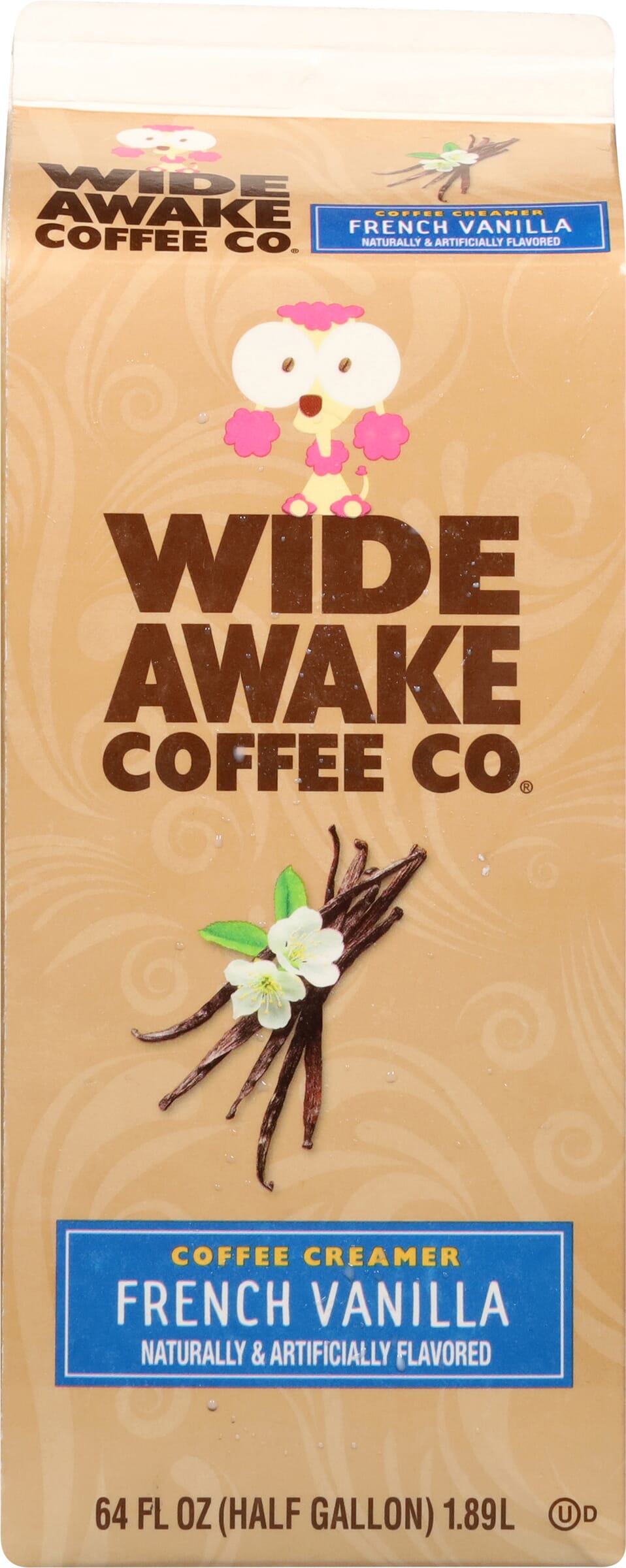 Wide Awake Coffee Co. French Vanilla Coffee Creamer 64 Fl Oz